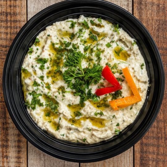 Baba Ghanoush at Ehab Mediterranean Buffet