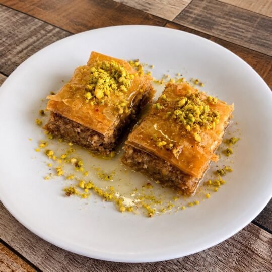 Baklava at Ehab Mediterranean Buffet