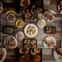 A spread of Mediterranean dishes at Ehab