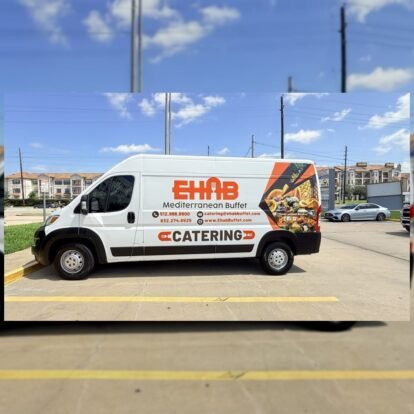 Ehab Mediterranean Buffet catering van