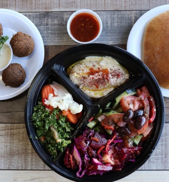 Falafel Plate at Ehab Mediterranean Buffet