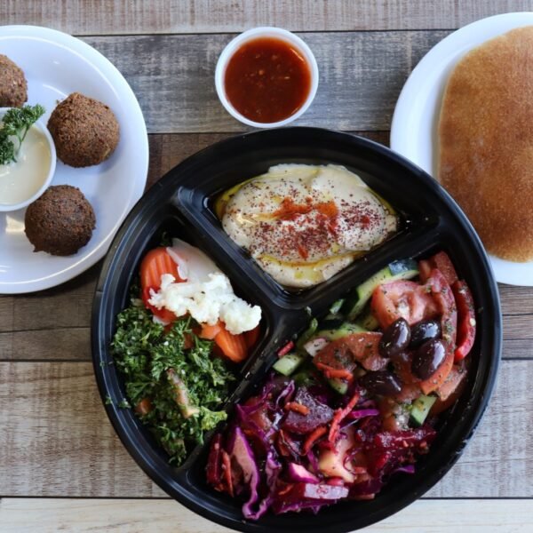 Falafel Plate at Ehab Mediterranean Buffet