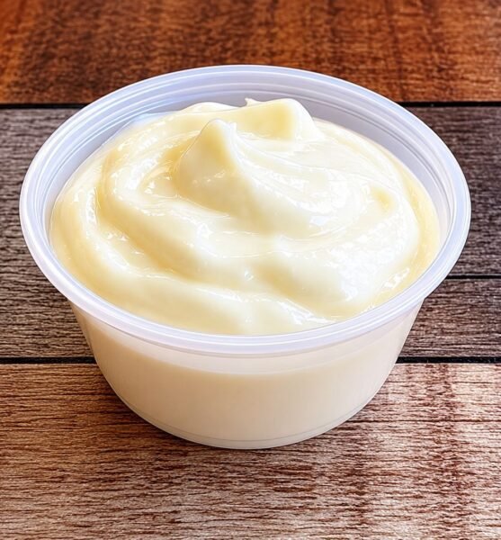 Garlic Sauce at Ehab Mediterranean Buffet