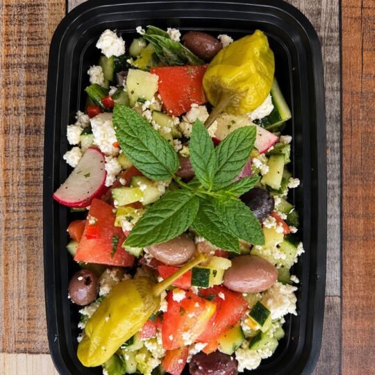 Greek Salad at Ehab Mediterranean Buffet