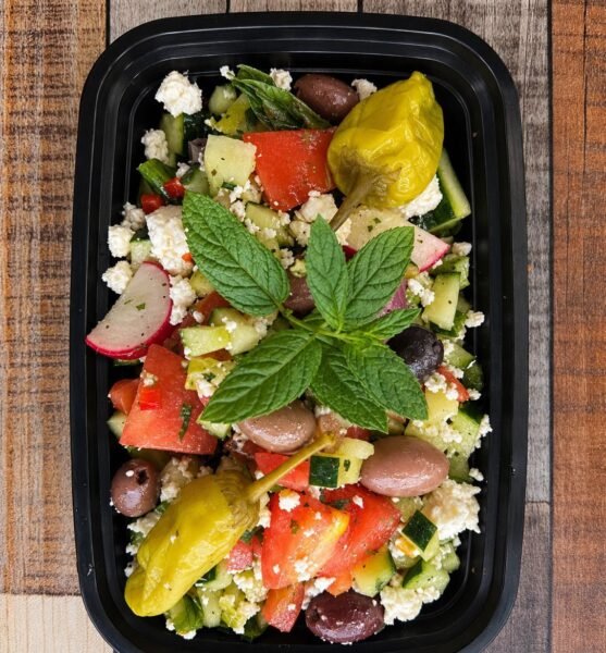 Greek Salad at Ehab Mediterranean Buffet