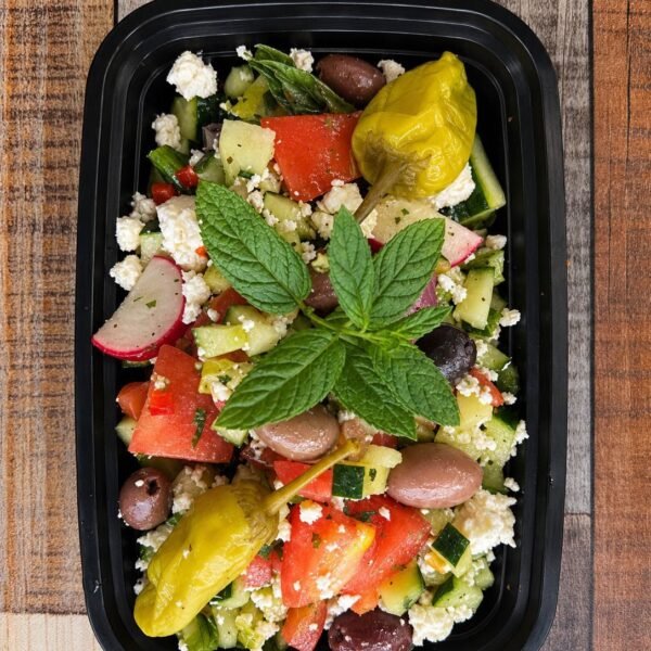 Greek Salad at Ehab Mediterranean Buffet