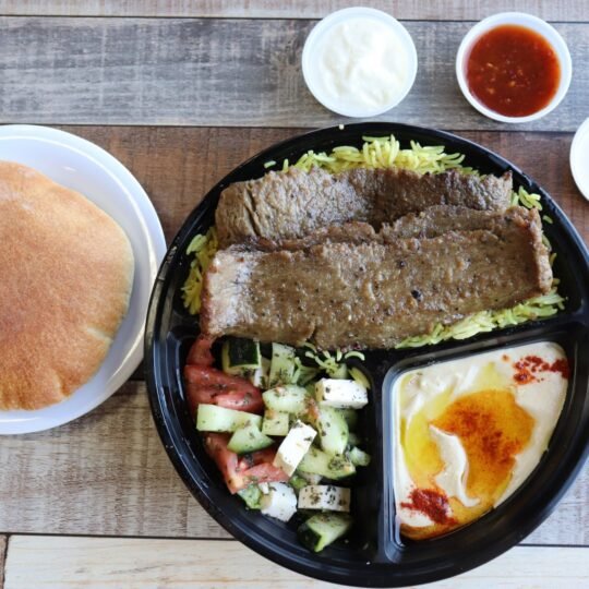 Gyro Plate at Ehab Mediterranean Buffet