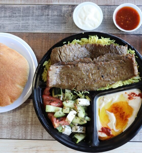 Gyro Plate at Ehab Mediterranean Buffet