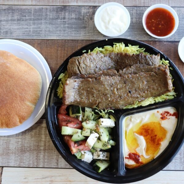 Gyro Plate at Ehab Mediterranean Buffet