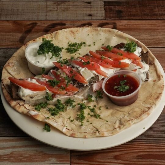 Gyro Wrap at Ehab Mediterranean Buffet