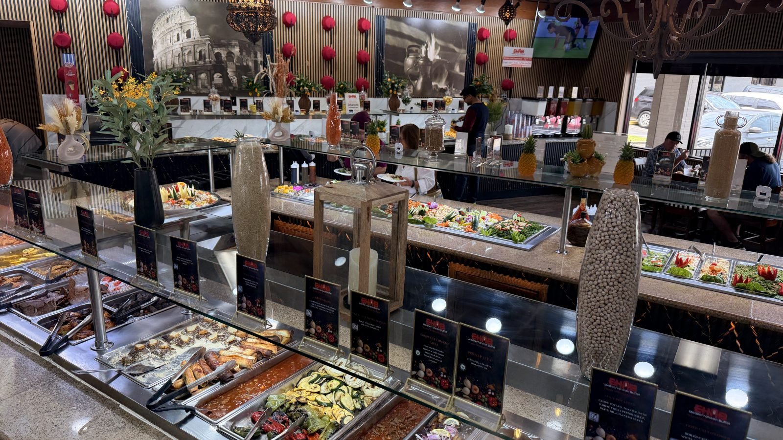 Inside Ehab 1 at Ehab Mediterranean Buffet