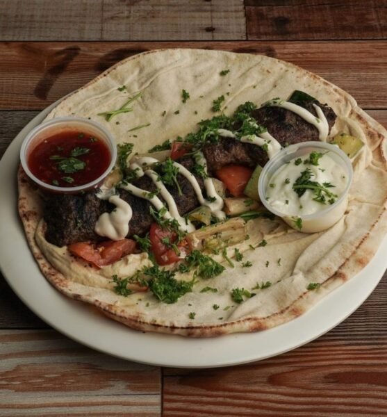Kafta Kabab Wrap at Ehab Mediterranean Buffet