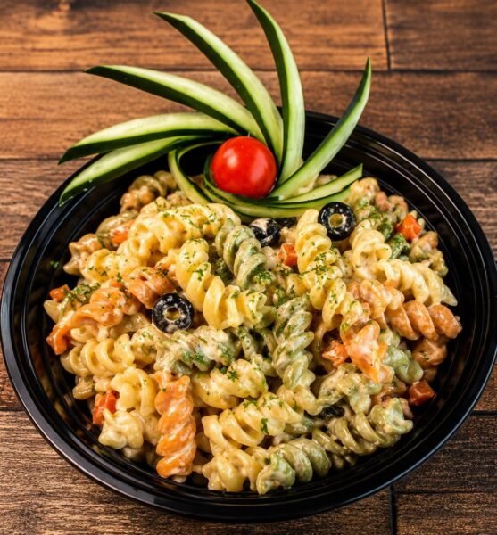 Pasta Salad at Ehab Mediterranean Buffet