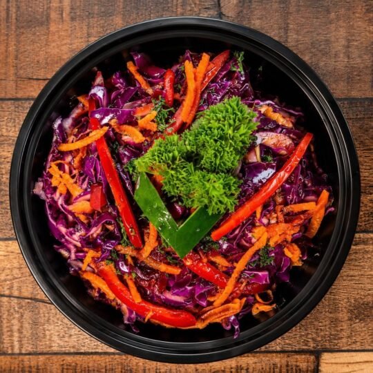Red Cabbage and Beetroot Salad at Ehab Mediterranean Buffet