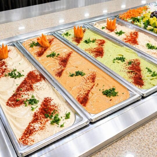 Regular Hummus at Ehab Mediterranean Buffet