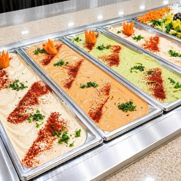 Regular Hummus at Ehab Mediterranean Buffet