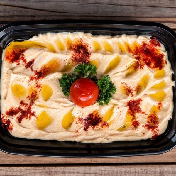 Hummus at Ehab Mediterranean Buffet